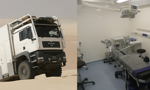 6×6 Mobile Medical Units MMUs