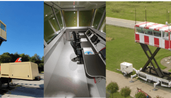 Mobile and Modular Air Traffic Control Towers