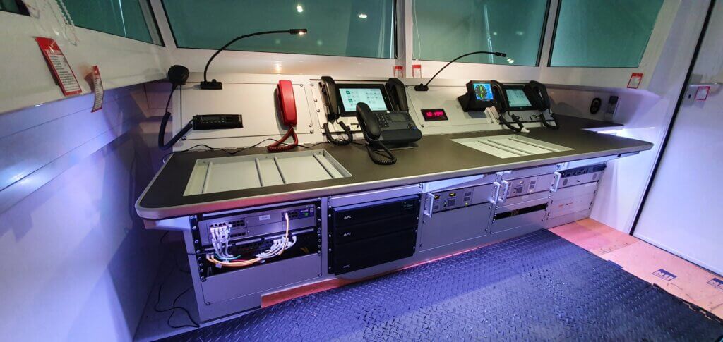 Interior of Compact Tow Bar Trailer by Mobile ATC